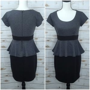 B Wear Peplum Dress Size 7